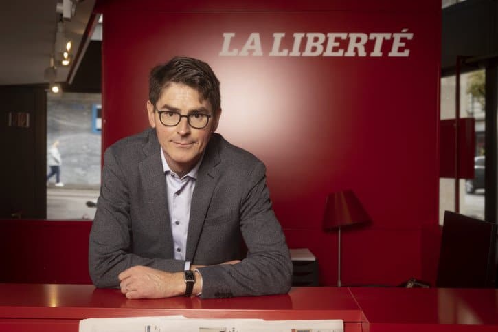 François Mauron est le nouveau rédacteur en chef de La Liberté